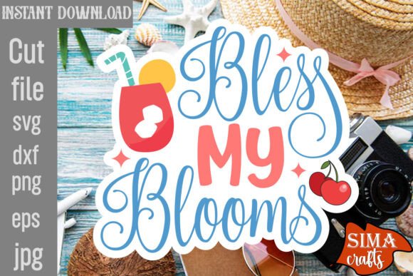 Bless My Blooms SVG Cut File Review