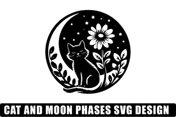 Cat and Moon Phases SVG Review