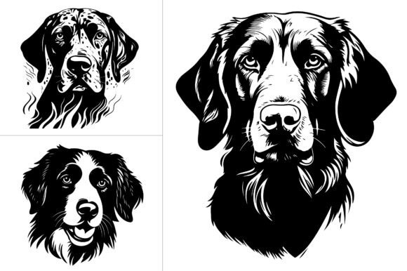 Dog Silhouette Vector Graphic Review