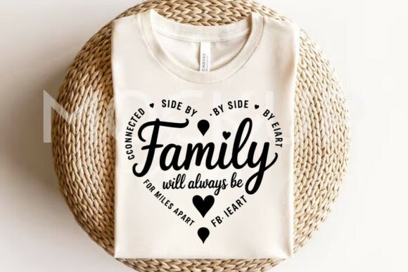 Family SVG Side by Side or Miles Apart