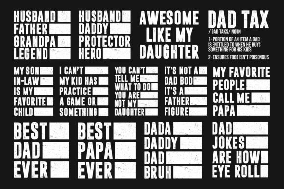 Fathers Day SVG PNG Sublimation Bundle Review