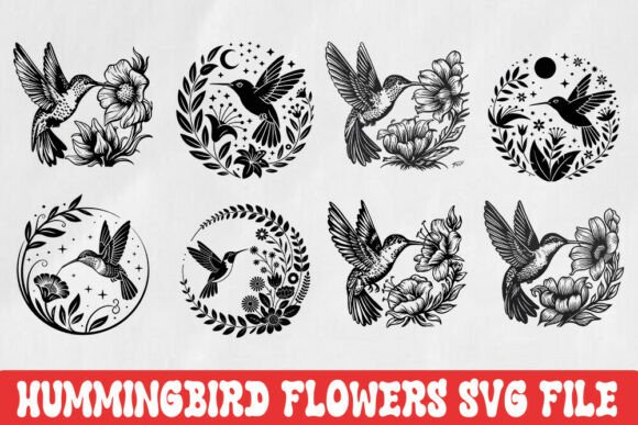 Hummingbird Flowers Svg Bundle Review
