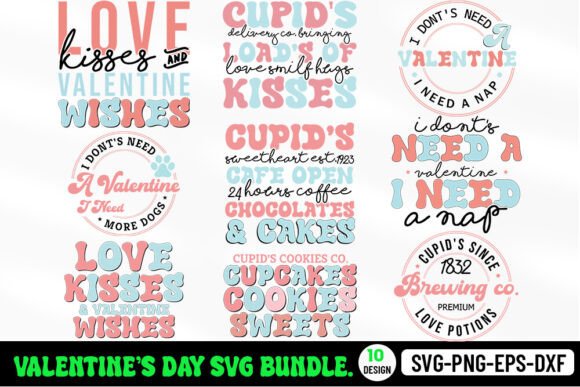 Valentine’s Day Retro SVG Bundle Review